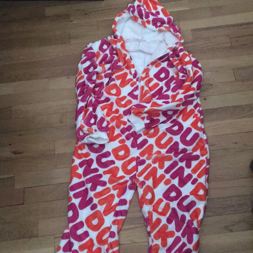 Dunkin Onesie Hooded Pajamas - Limited Edition